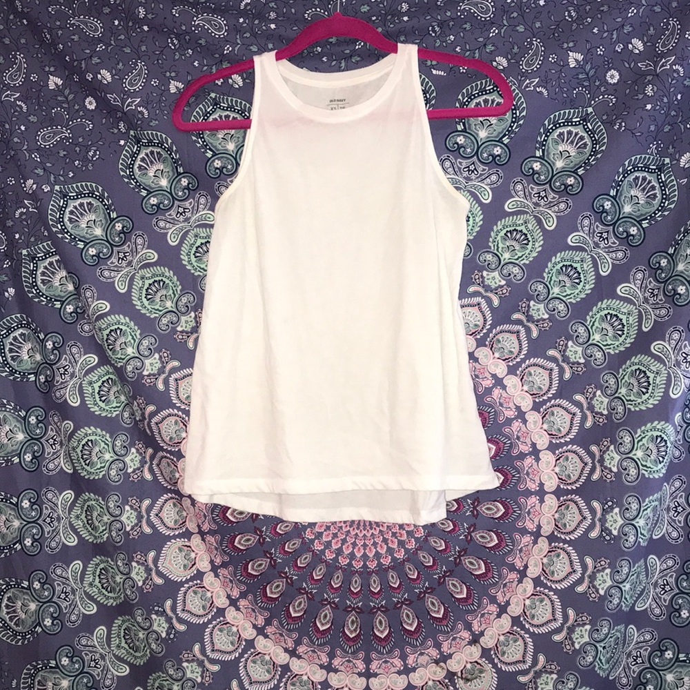 White Old Navy Tank